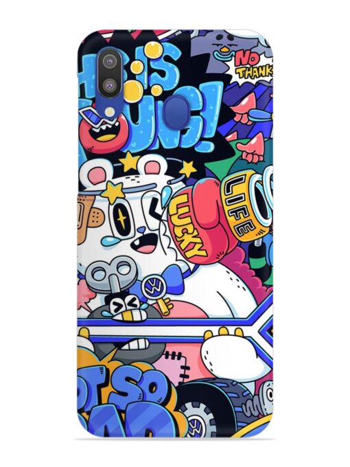 Universal Doodle Snap Case for Samsung Galaxy M20