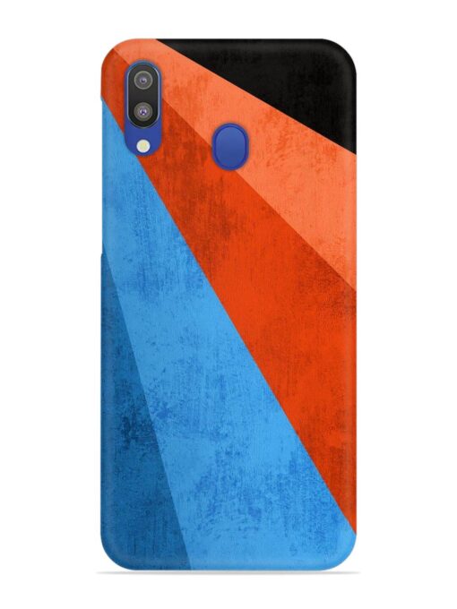 Modern Matte Abstract Snap Case for Samsung Galaxy M20 Zapvi