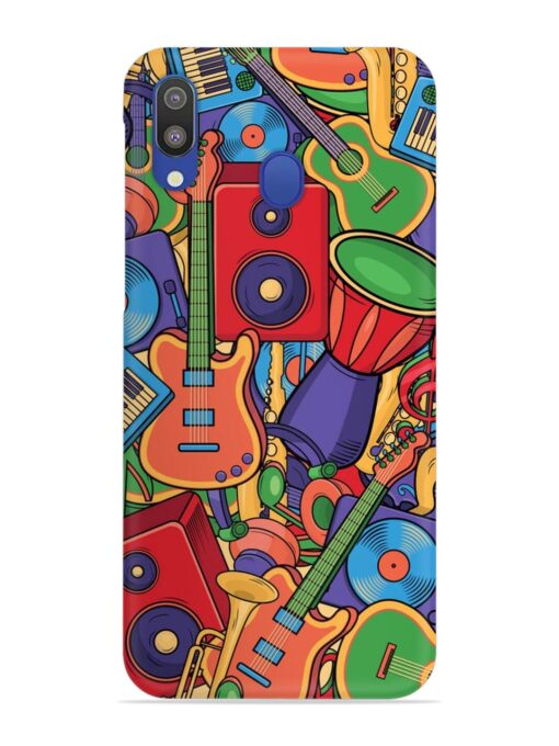 Colorful Music Art Snap Case for Samsung Galaxy M20