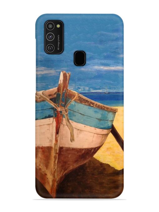 Canvas Painting Snap Case for Samsung Galaxy M21 (4G)