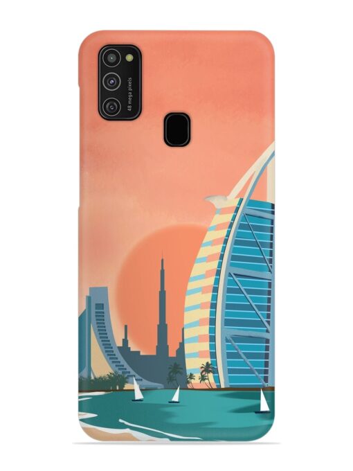 Dubai Architectural Scenery Snap Case for Samsung Galaxy M21 (4G)