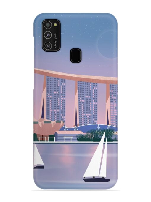 Singapore Scenery Architecture Snap Case for Samsung Galaxy M21 (4G)