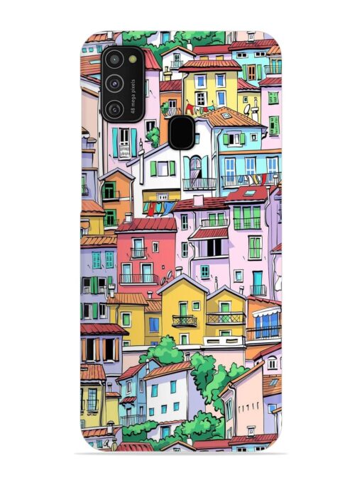 Europe Old Town Snap Case for Samsung Galaxy M21 (4G)