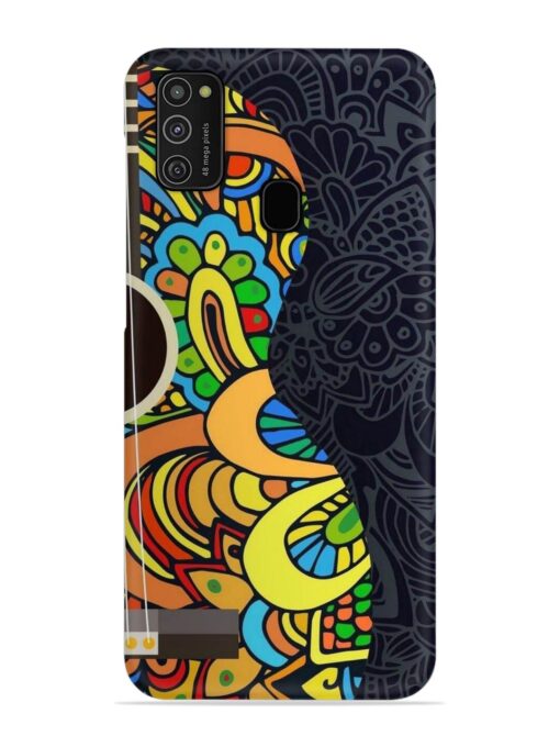 Guitar Vector Art Snap Case for Samsung Galaxy M21 (4G)