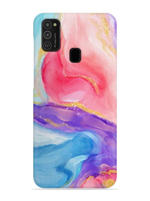 Watercolor Gradient Snap Case for Samsung Galaxy M21 (4G)