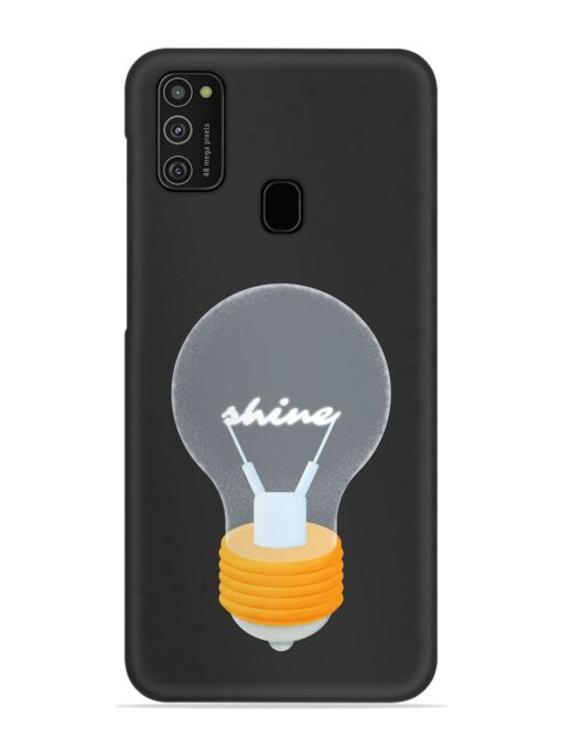 Bulb Background Snap Case for Samsung Galaxy M21 (4G)