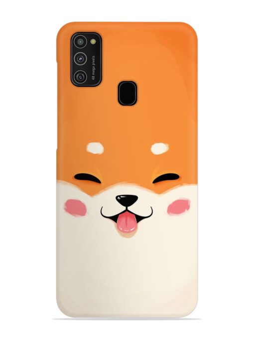 Happy Cat Art Snap Case for Samsung Galaxy M21 (4G)