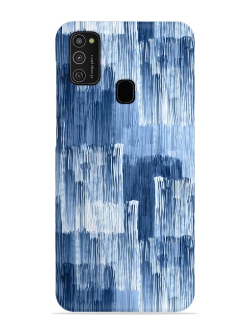 Abstract Pattern Stripes Snap Case for Samsung Galaxy M21 (4G) Zapvi