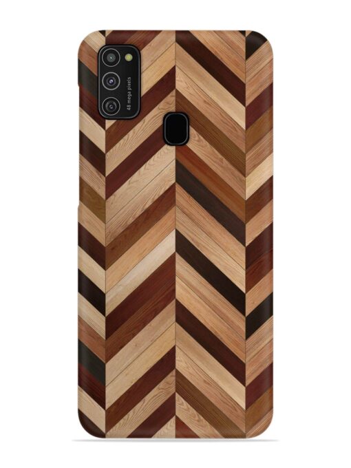 Seamless Wood Parquet Snap Case for Samsung Galaxy M21 (4G)