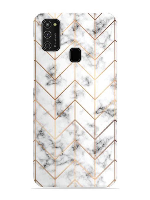 Vector Marble Texture Snap Case for Samsung Galaxy M21 (4G)