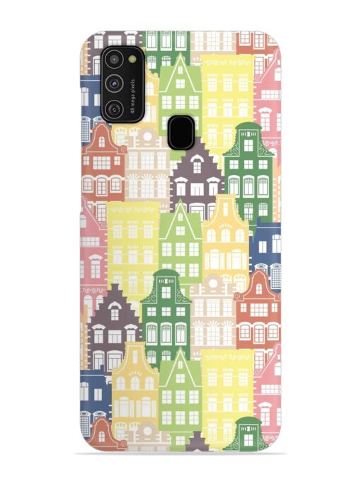 Seamless Shapes Pattern Snap Case for Samsung Galaxy M21 (4G)