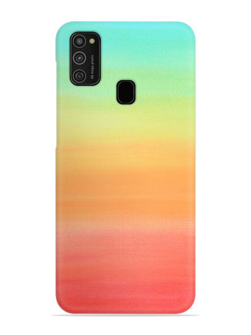 Background Sky Watercolor Snap Case for Samsung Galaxy M21 (4G)