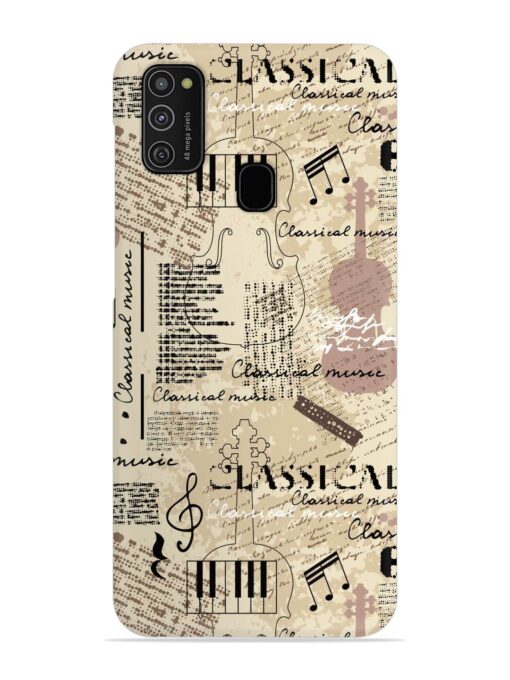 Classical Music Lpattern Snap Case for Samsung Galaxy M21 (4G)