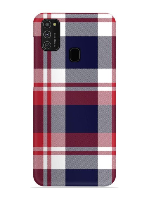 Classic Plaid Tartan Snap Case for Samsung Galaxy M21 (4G)