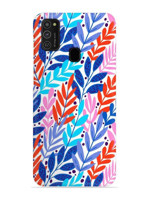 Bright Floral Tropical Snap Case for Samsung Galaxy M21 (4G)