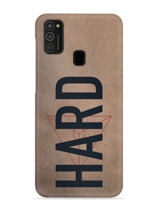 Hard Typo Snap Case for Samsung Galaxy M21 (4G) Zapvi