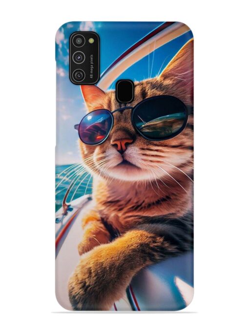 Cat In Style Snap Case for Samsung Galaxy M21 (4G)