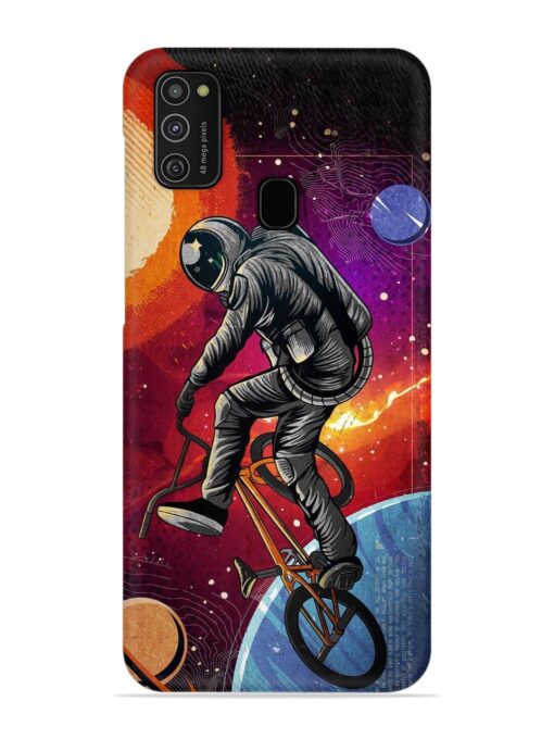 Super Eclipse Bmx Bike Snap Case for Samsung Galaxy M21 (4G)