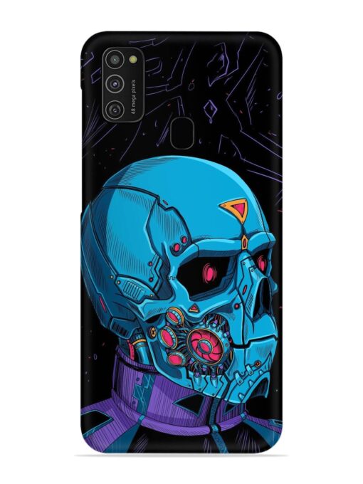 Skull Robo Vector Snap Case for Samsung Galaxy M21 (4G)