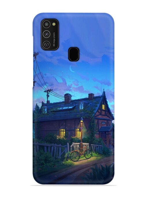 Beautiful Village House Snap Case for Samsung Galaxy M21 (4G) Zapvi