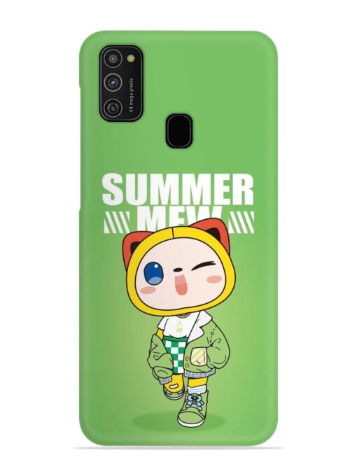 Summer Mew Snap Case for Samsung Galaxy M21 (4G)