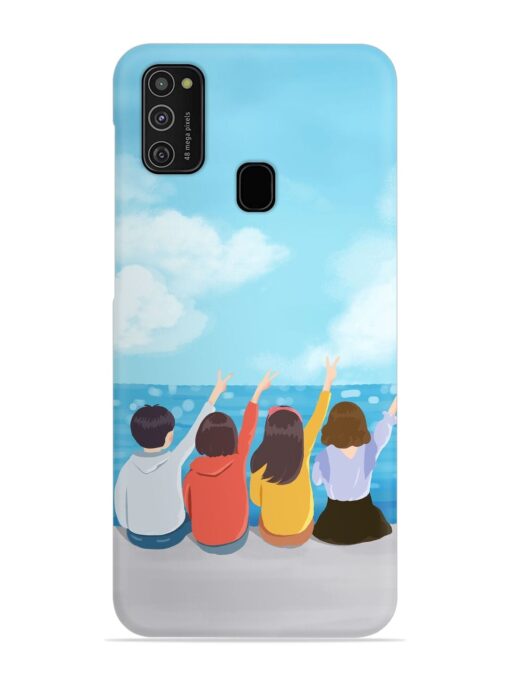 Happy Kids Snap Case for Samsung Galaxy M21 (4G)