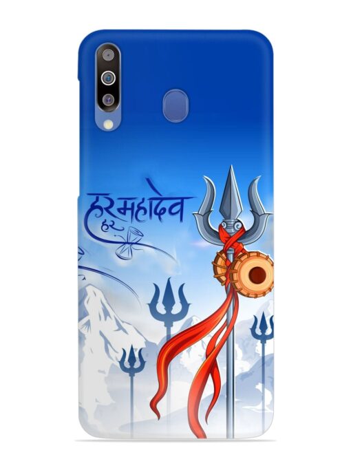 Har Har Mahadev Trishul Snap Case for Samsung Galaxy M30