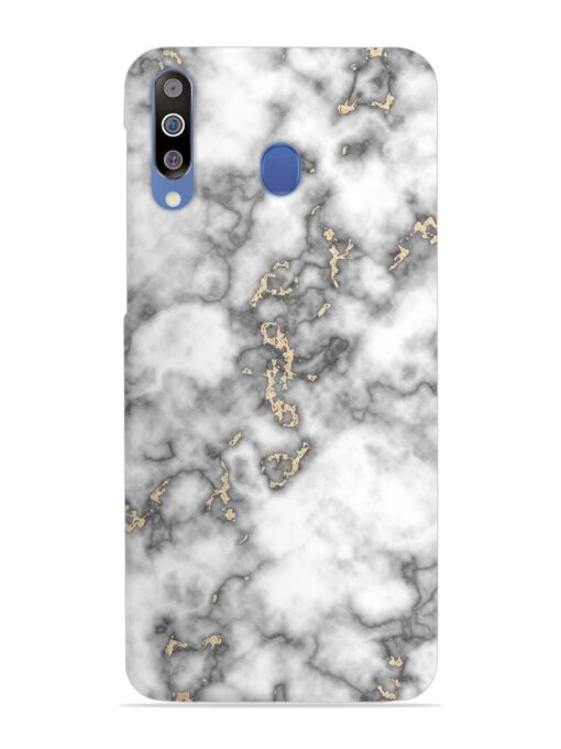 Gray And Gold Marble Snap Case for Samsung Galaxy M30