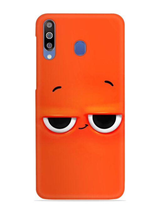 Smiley Face Snap Case for Samsung Galaxy M30 Zapvi