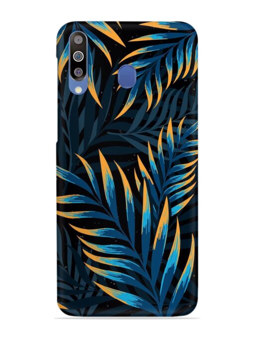 Abstract Leaf Art Snap Case for Samsung Galaxy M30 Zapvi