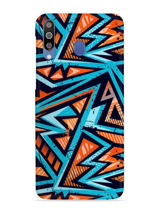 Abstract Seamless Grunge Snap Case for Samsung Galaxy M30 Zapvi