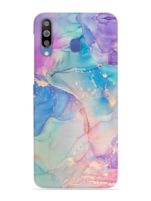 Alcohol Ink Colors Snap Case for Samsung Galaxy M30 Zapvi