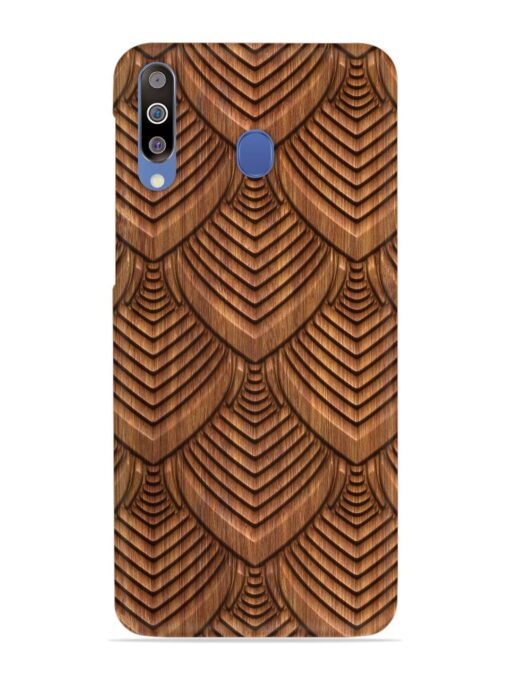 Carved Pattern On Snap Case for Samsung Galaxy M30 Zapvi