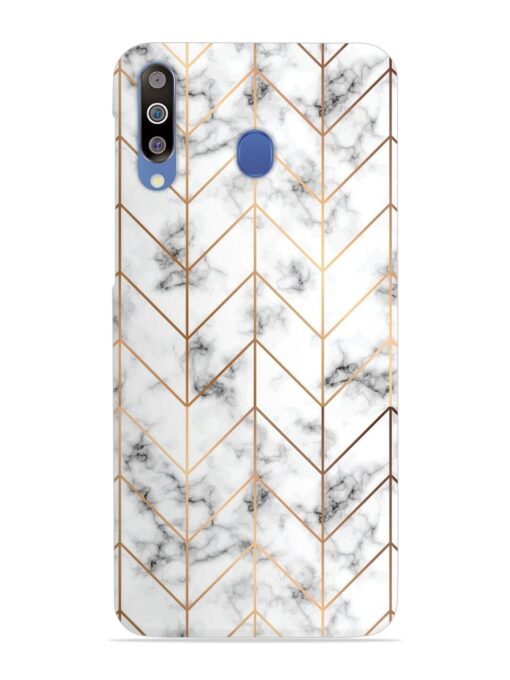 Vector Marble Texture Snap Case for Samsung Galaxy M30 Zapvi