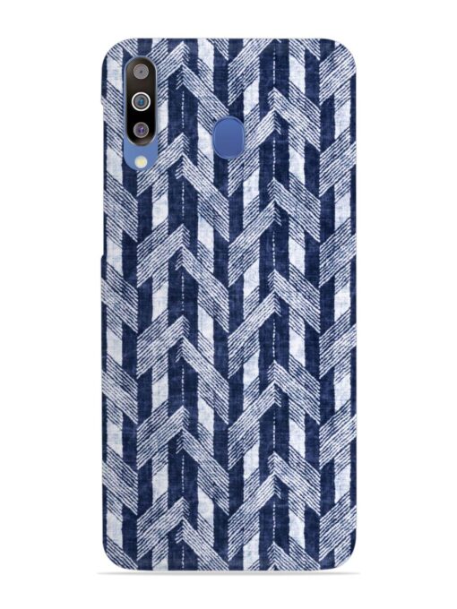 Abstract Herringbone Motif Snap Case for Samsung Galaxy M30 Zapvi