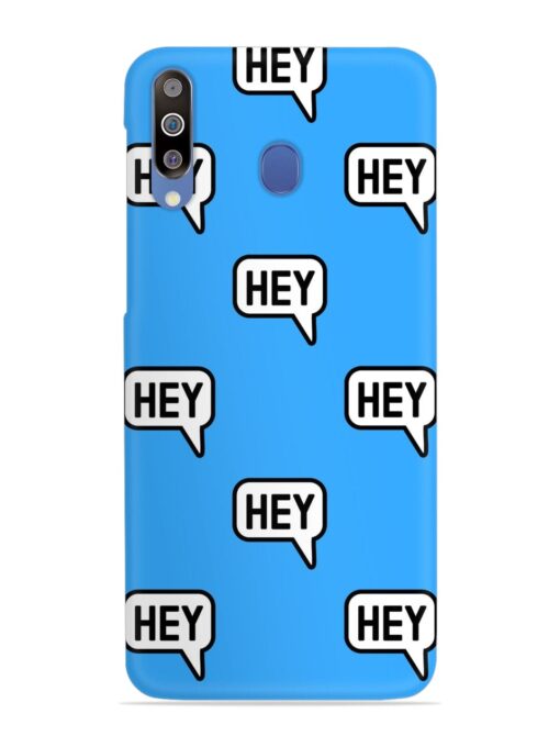 Hey Text Message Snap Case for Samsung Galaxy M30