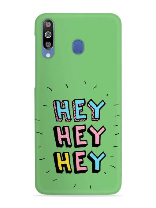 Hey Vector Cartoon Snap Case for Samsung Galaxy M30