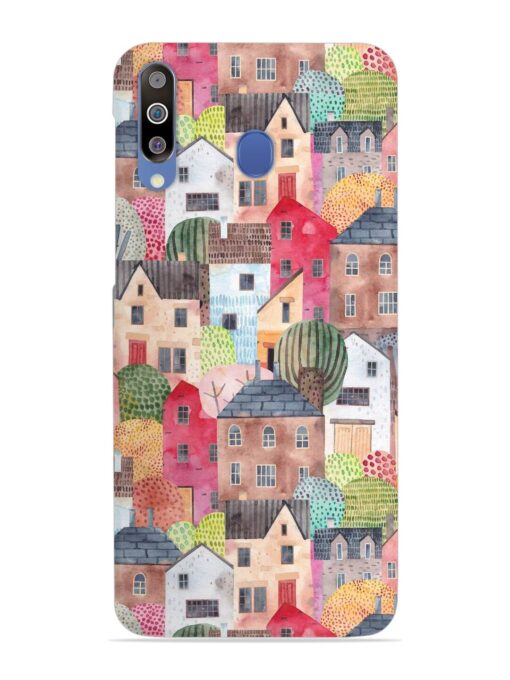 Abstract Seamless Pattern Snap Case for Samsung Galaxy M30 Zapvi