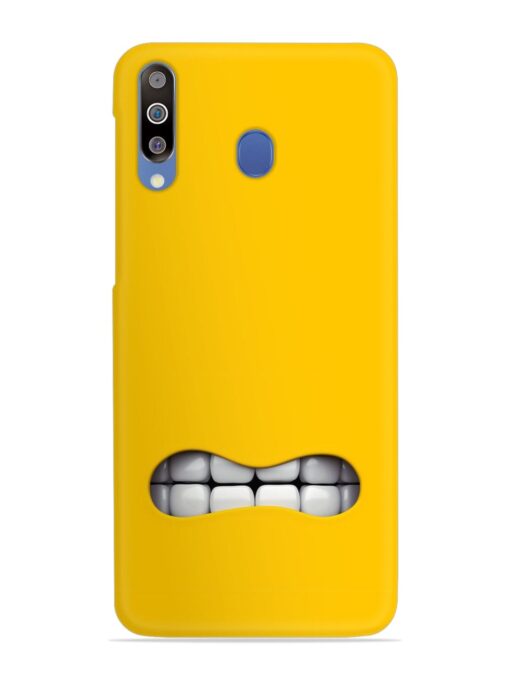 Mouth Character On Snap Case for Samsung Galaxy M30 Zapvi