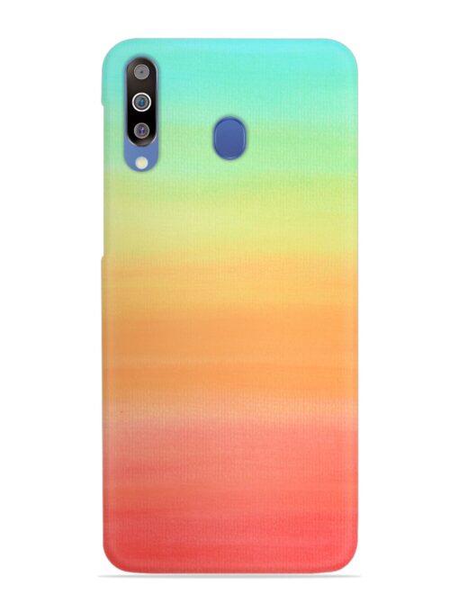 Background Sky Watercolor Snap Case for Samsung Galaxy M30 Zapvi