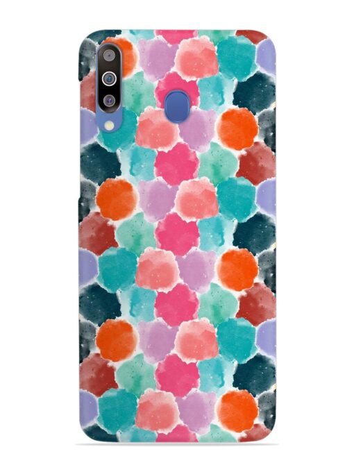 Colorful Seamless Pattern Snap Case for Samsung Galaxy M30