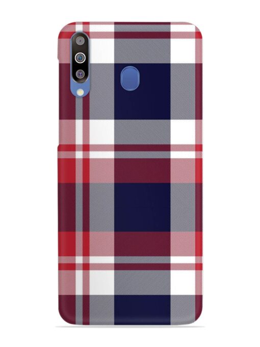 Classic Plaid Tartan Snap Case for Samsung Galaxy M30 Zapvi