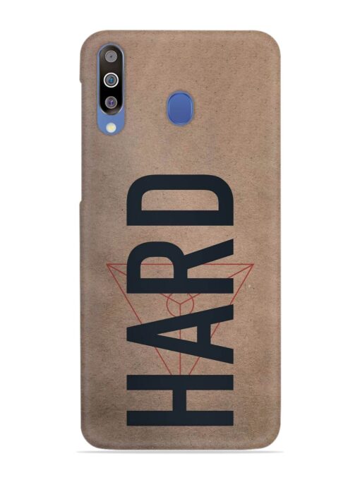 Hard Typo Snap Case for Samsung Galaxy M30 Zapvi