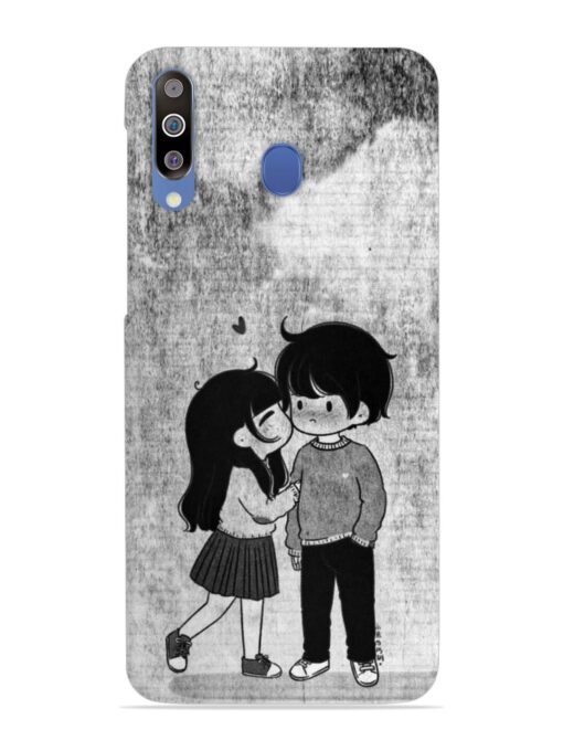 Couple Love Highlights Snap Case for Samsung Galaxy M30