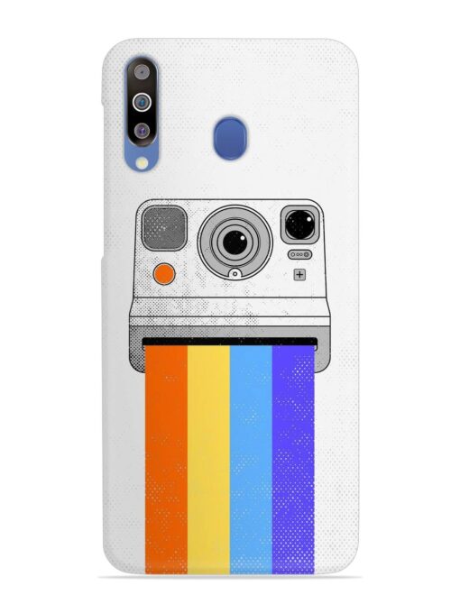 Retro Camera Art Snap Case for Samsung Galaxy M30 Zapvi