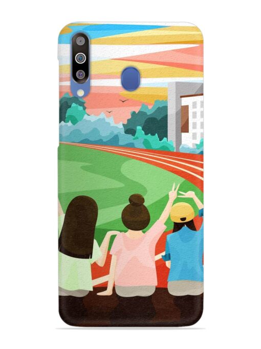 School Playground Snap Case for Samsung Galaxy M30 Zapvi