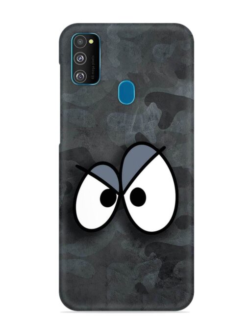 Big Eyes Night Mode Snap Case for Samsung Galaxy M30S Zapvi