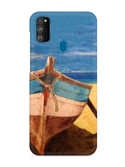 Canvas Painting Snap Case for Samsung Galaxy M30S Zapvi