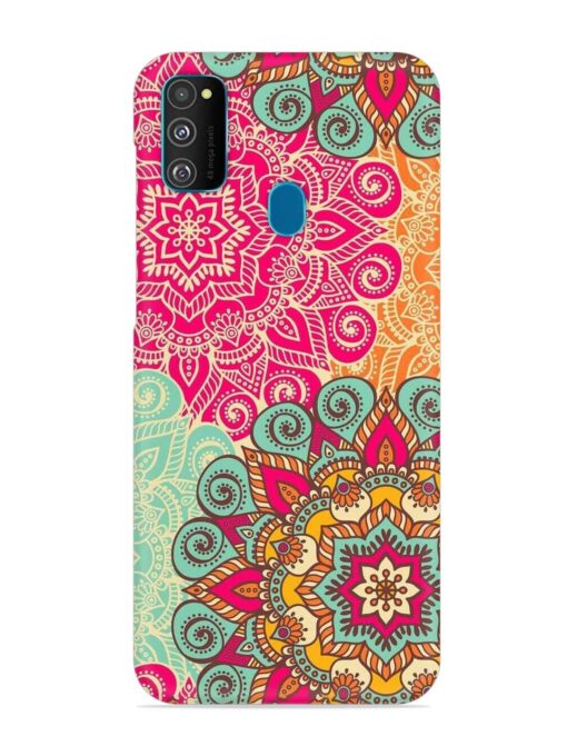 Mandala Seamless Snap Case for Samsung Galaxy M30S Zapvi