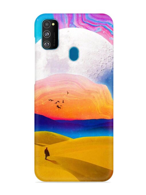 Sandy Desert Snap Case for Samsung Galaxy M30S Zapvi